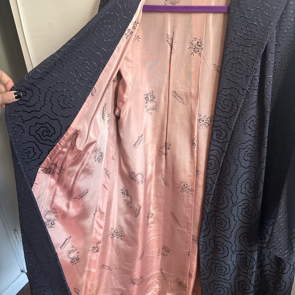 Vintage cee dee 60’s silk evening coat. One size. So good. - Picture 5 of 8